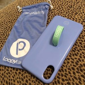 Loopy Original iPhone X/Xs Periwinkle Case NEW